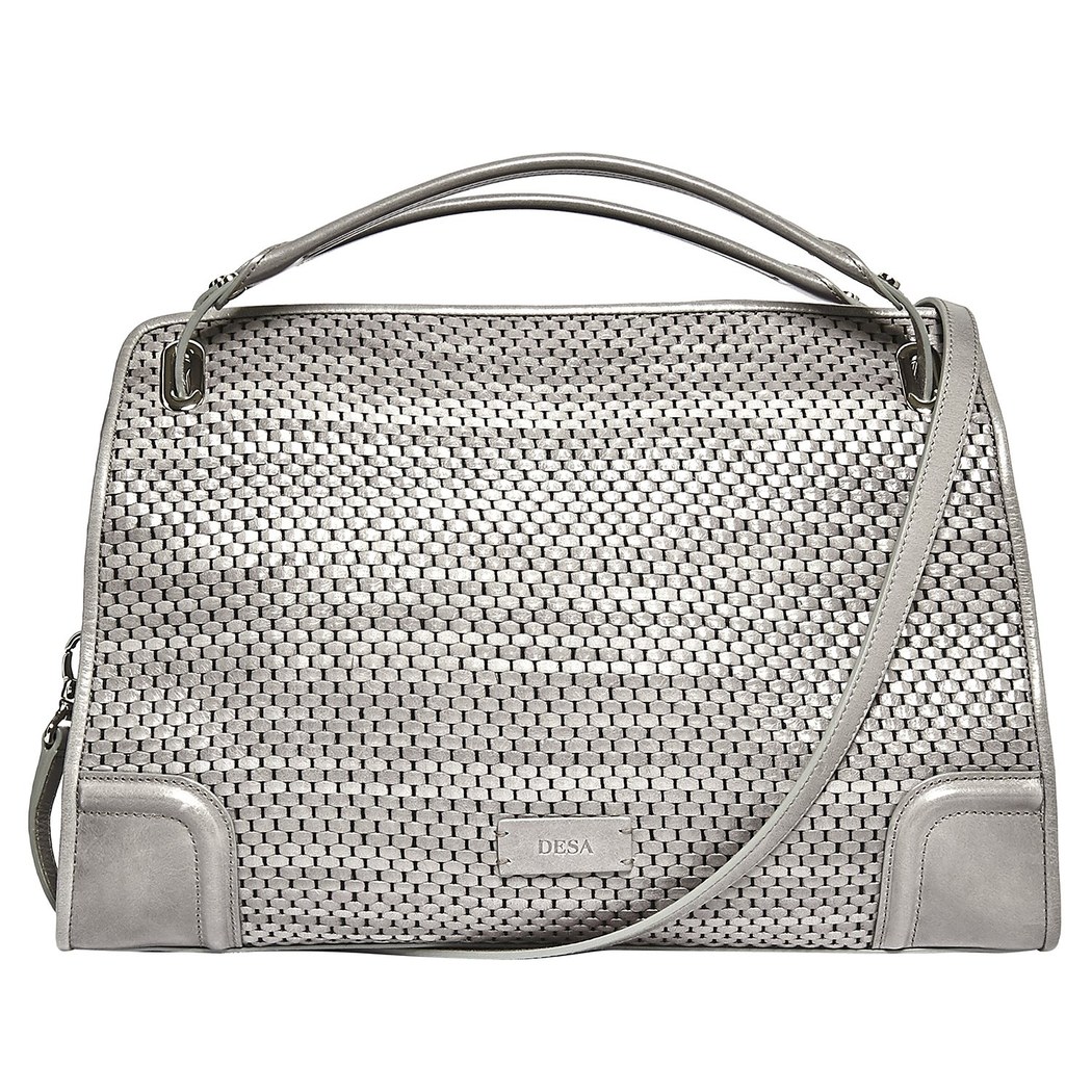 Trudy Kadın Örgülü Deri El Çantası