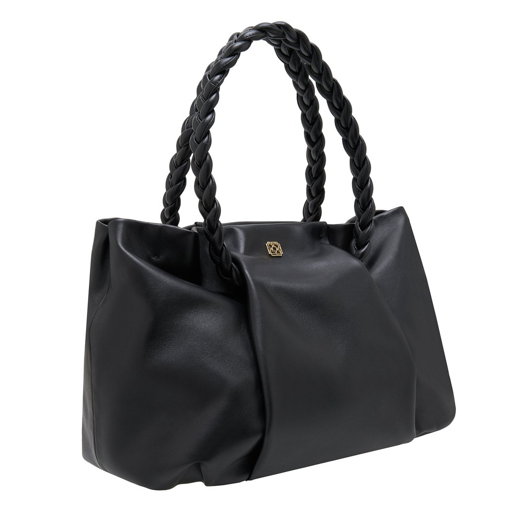 Tulip Siyah Kadın Deri Omuz Askılı Çanta