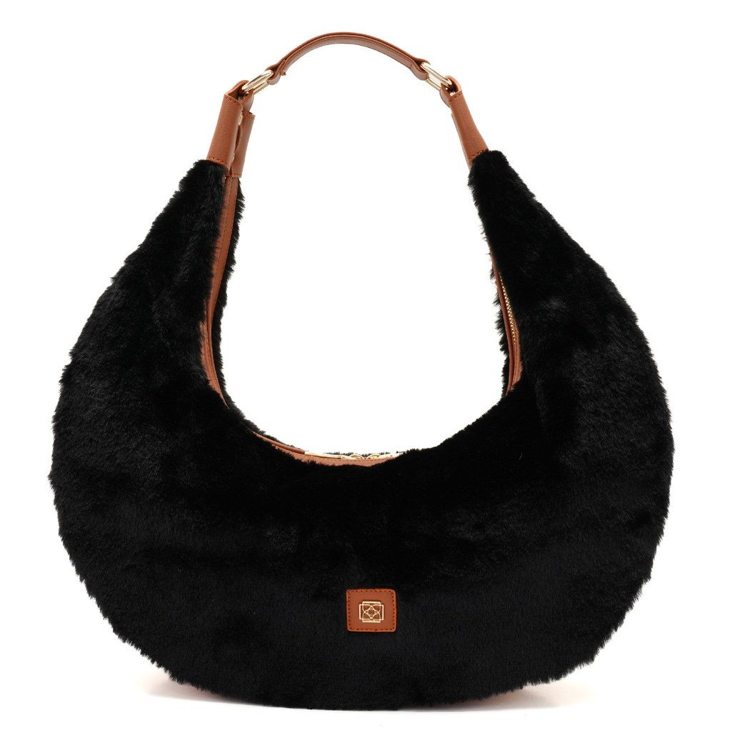 Tulipa Siyah Kadın Omuz Çantası