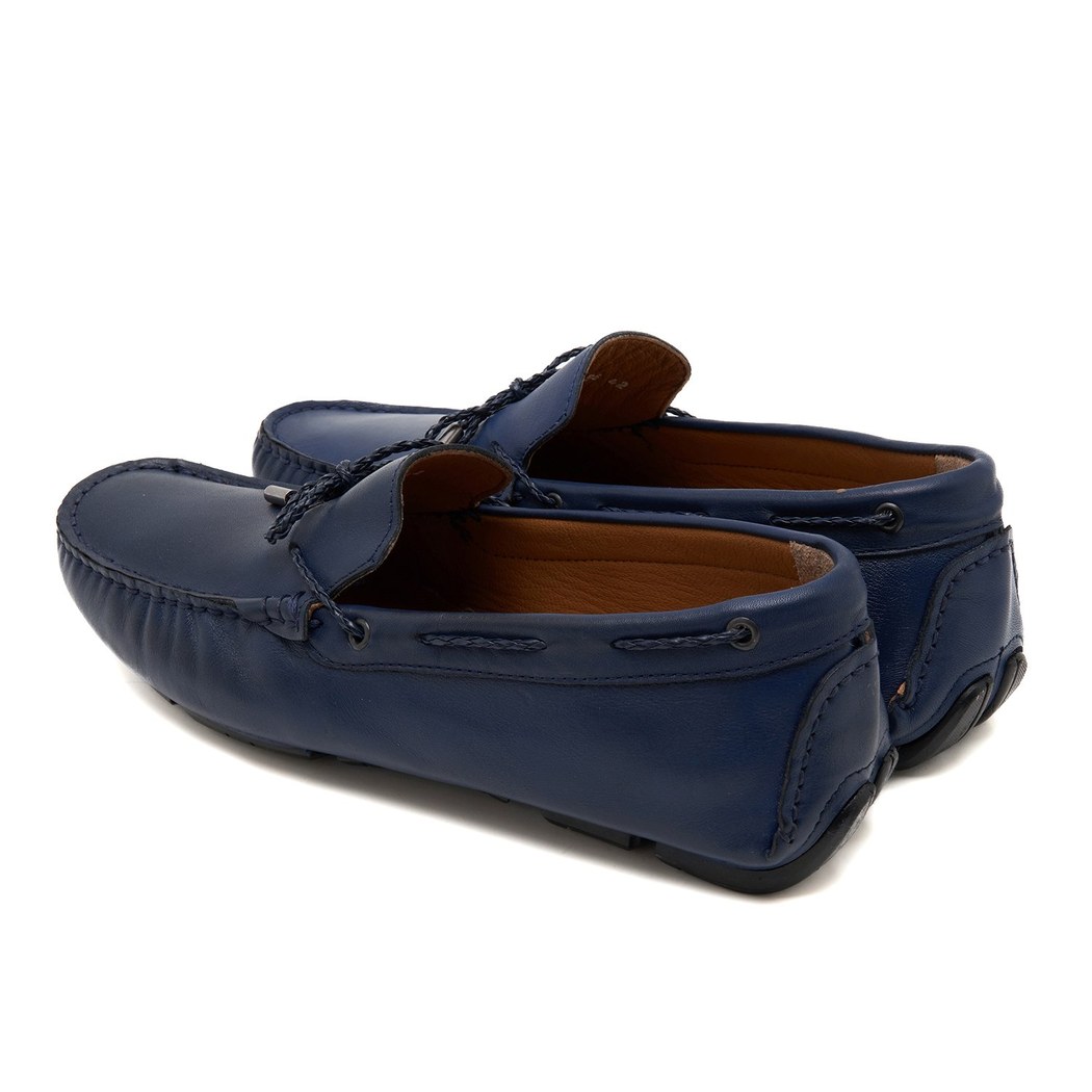 Vald Lacivert Erkek Deri Loafer