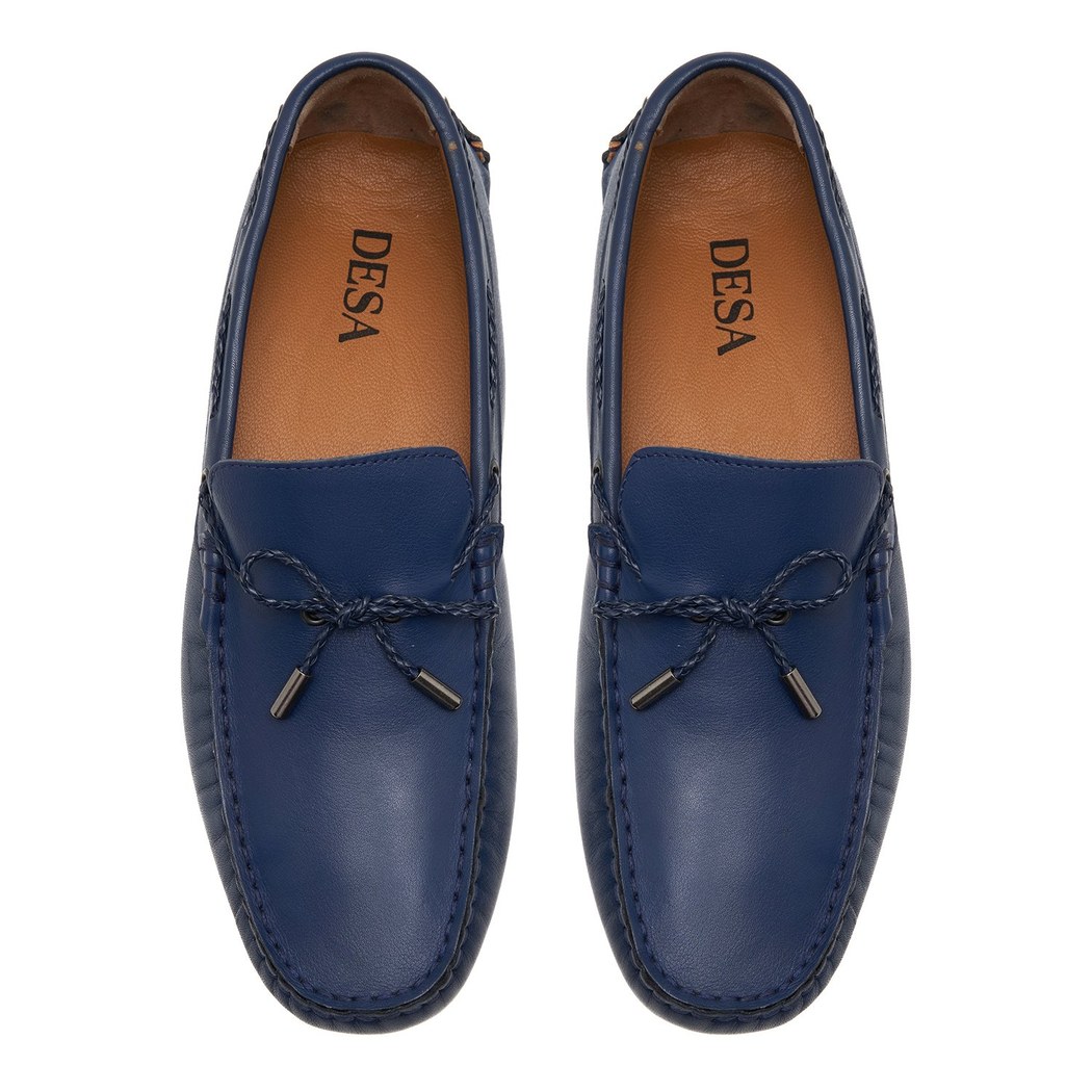 Vald Lacivert Erkek Deri Loafer