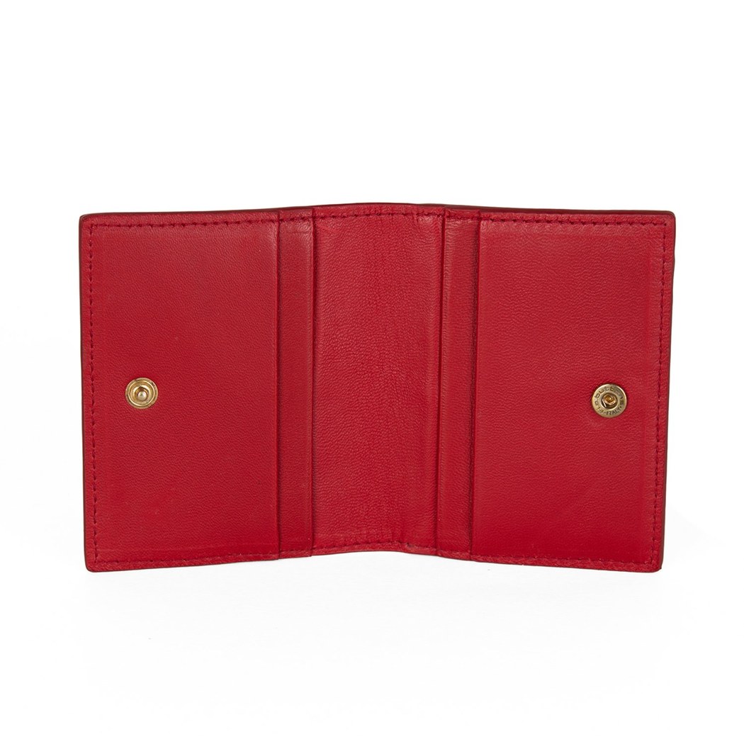 Vesper Kırmızı Erkek Deri Kartlık