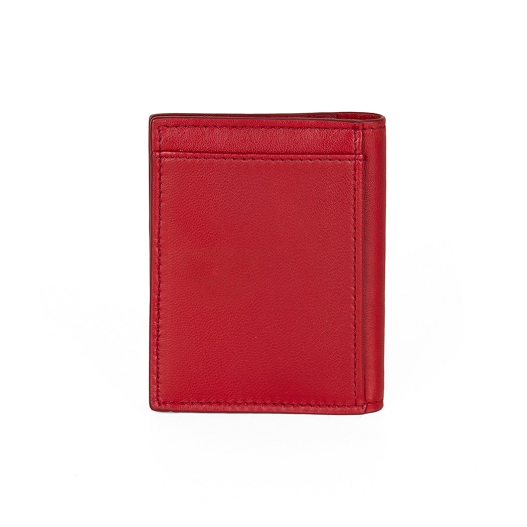 Vesper Kırmızı Erkek Deri Kartlık
