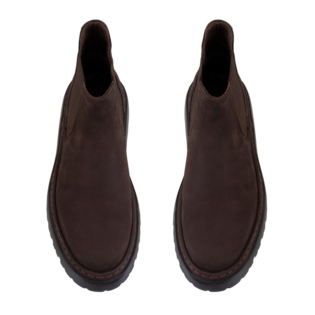 Vicentane Kahve Erkek Deri Bot