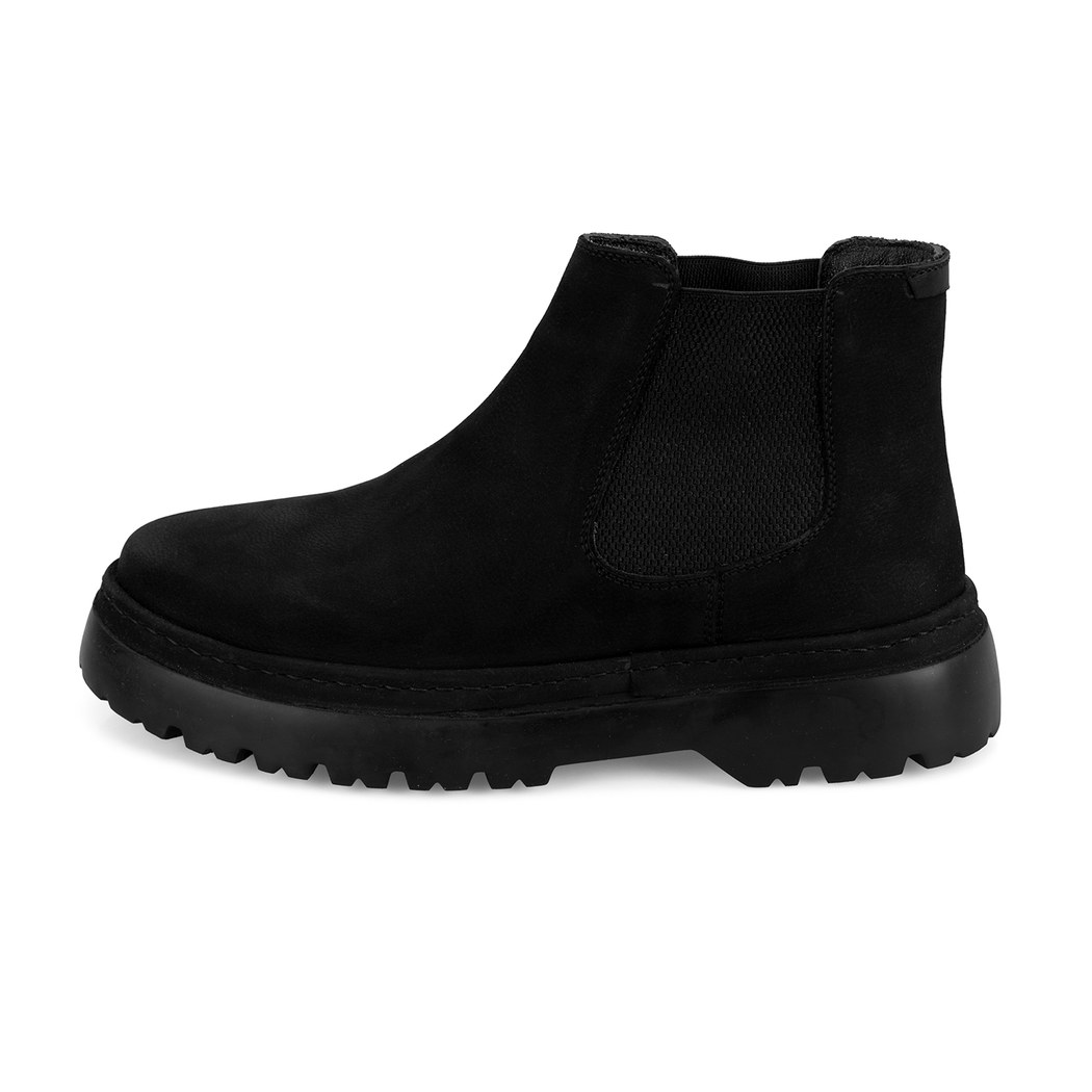 Vicentane Siyah Erkek Deri Bot