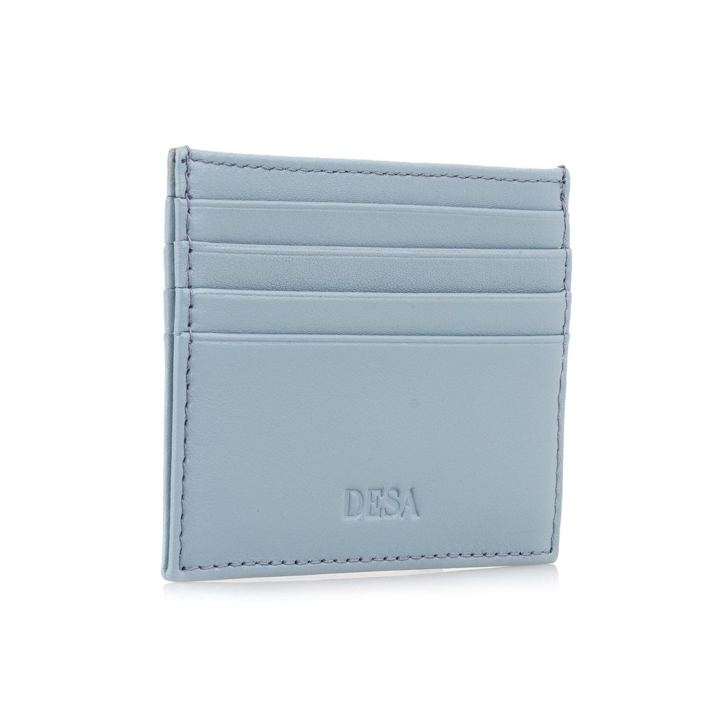 Vidal Gri Kadın Deri Kartlık