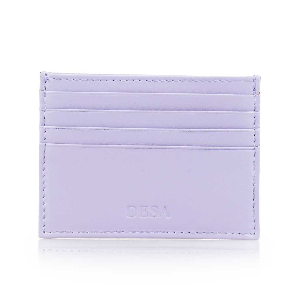 Vidal Lila Kadın Deri Kartlık