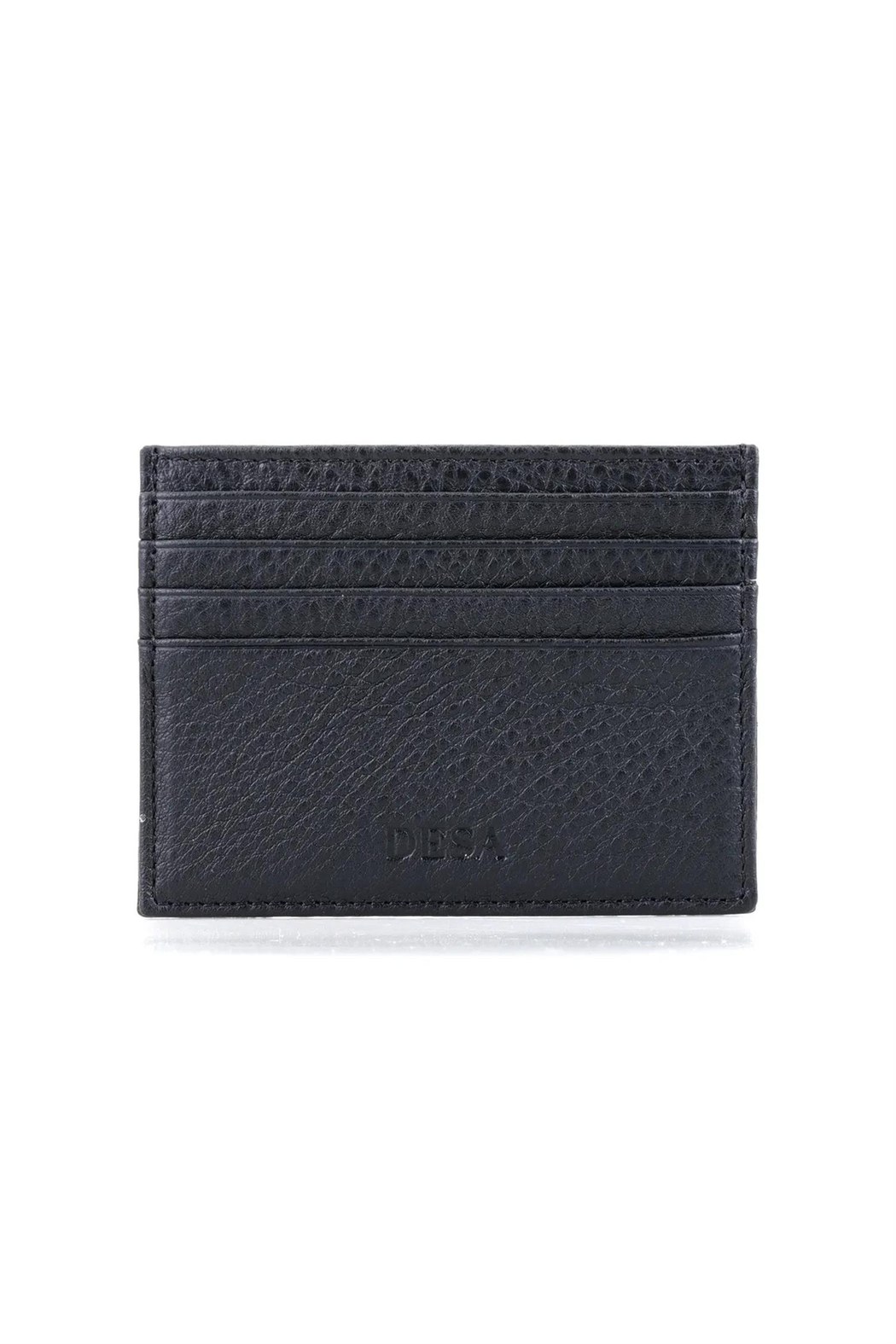 Vidal Siyah Erkek Deri Kartlık