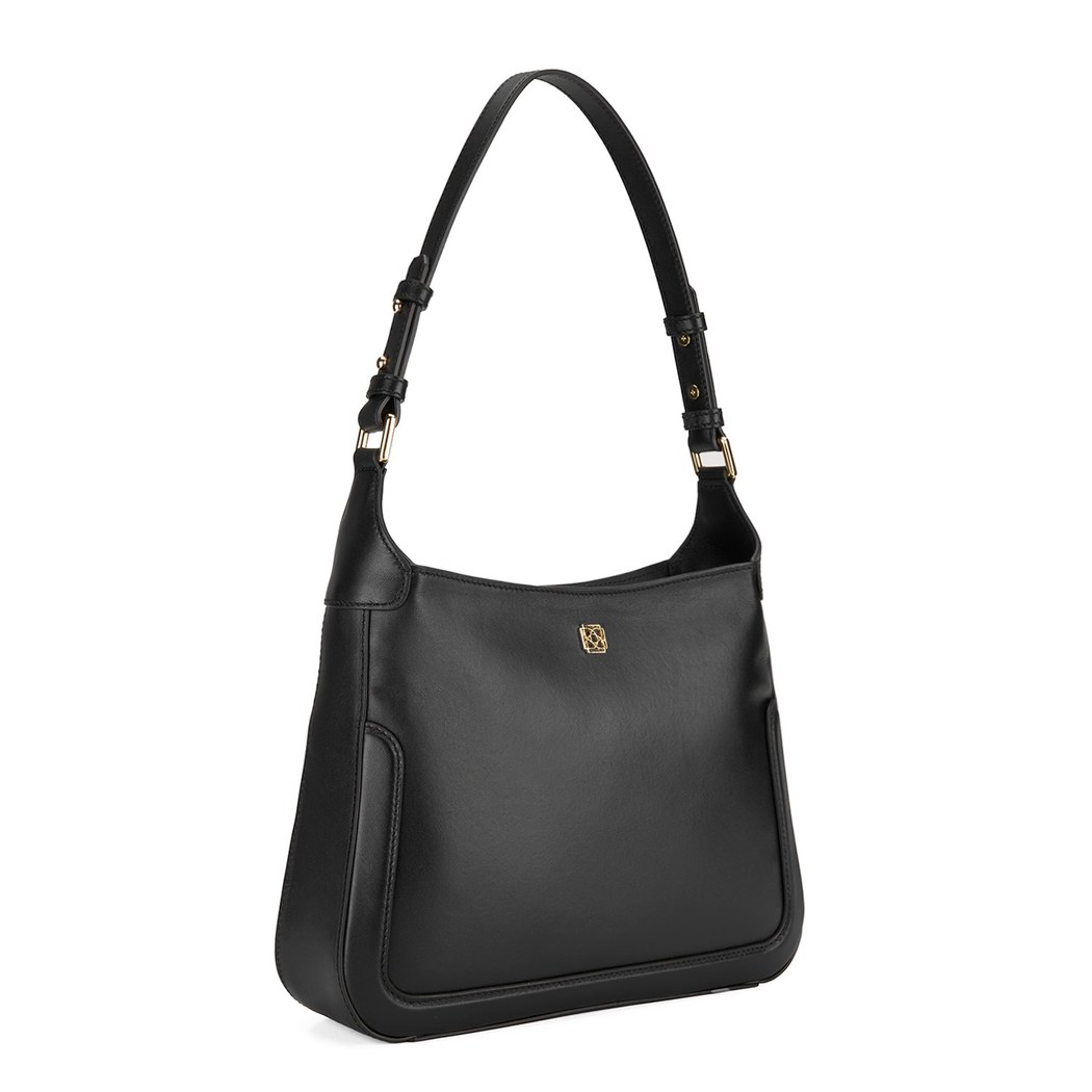Vienna Siyah Kadın Deri Omuz Çantası