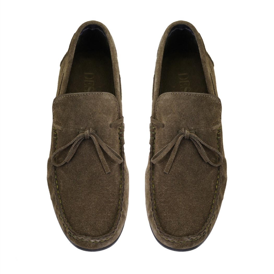 Wilhelm Yeşil Erkek Süet Deri Loafer