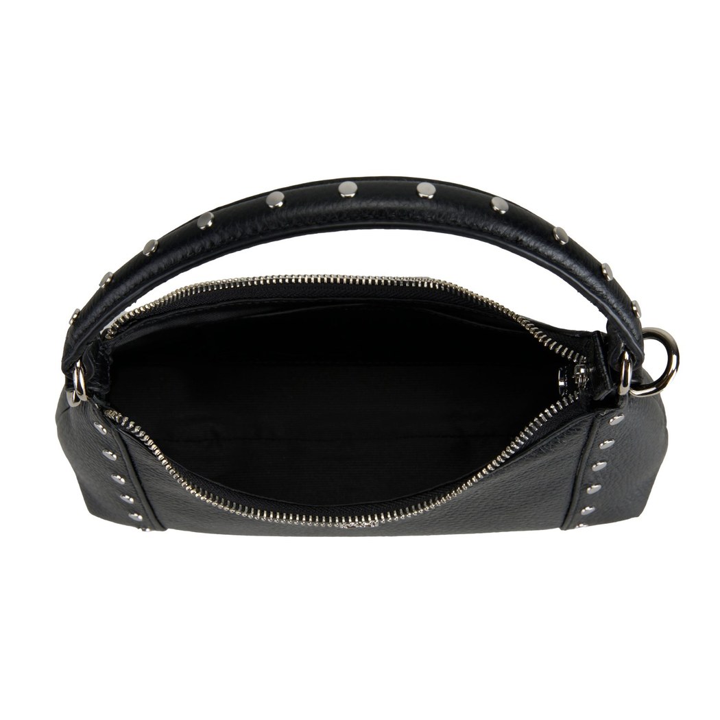 xxx Brielle Siyah Kadın Deri Omuz Çantası