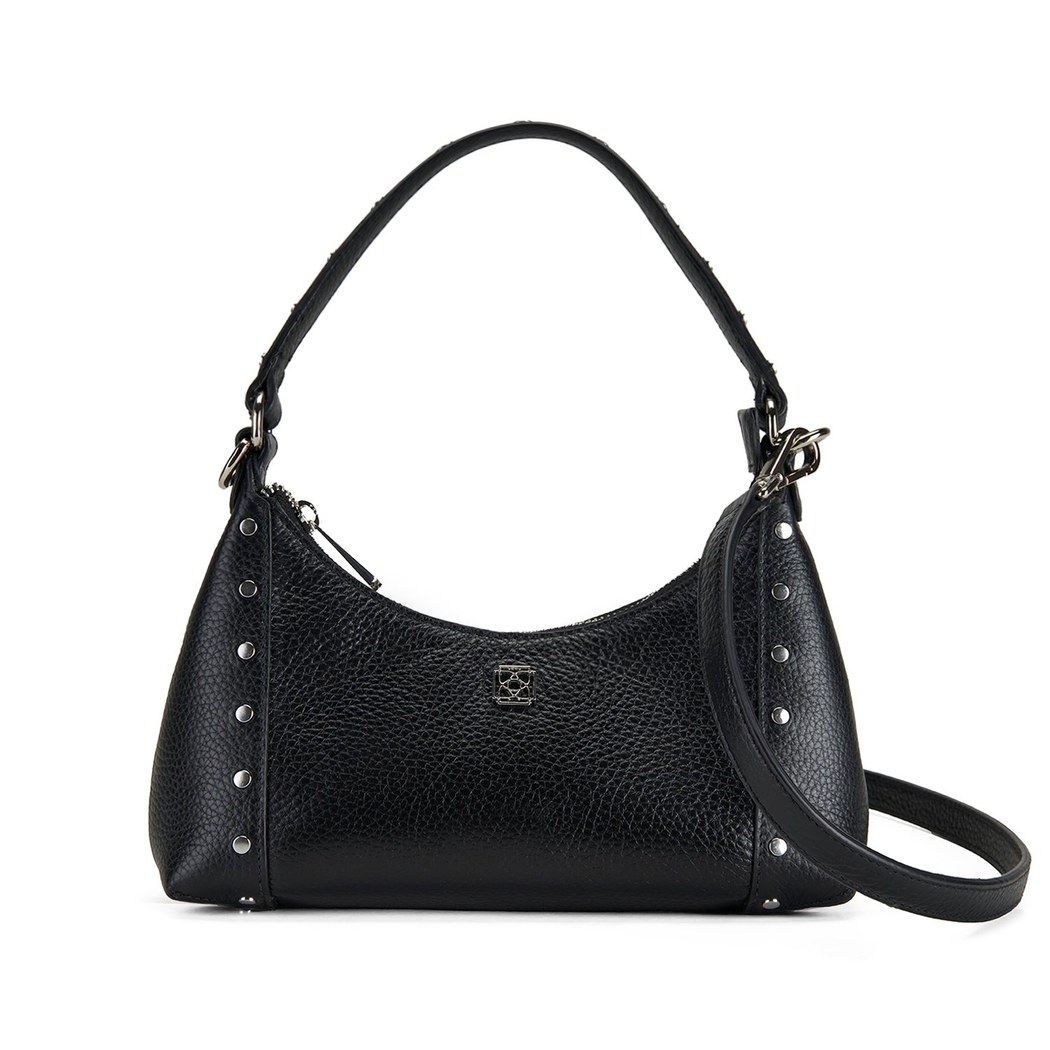 xxx Brielle Siyah Kadın Deri Omuz Çantası