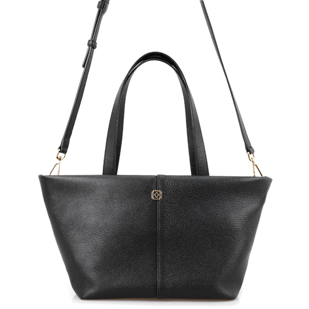 xxx Dahlie Siyah Kadın Deri Omuz Çantası