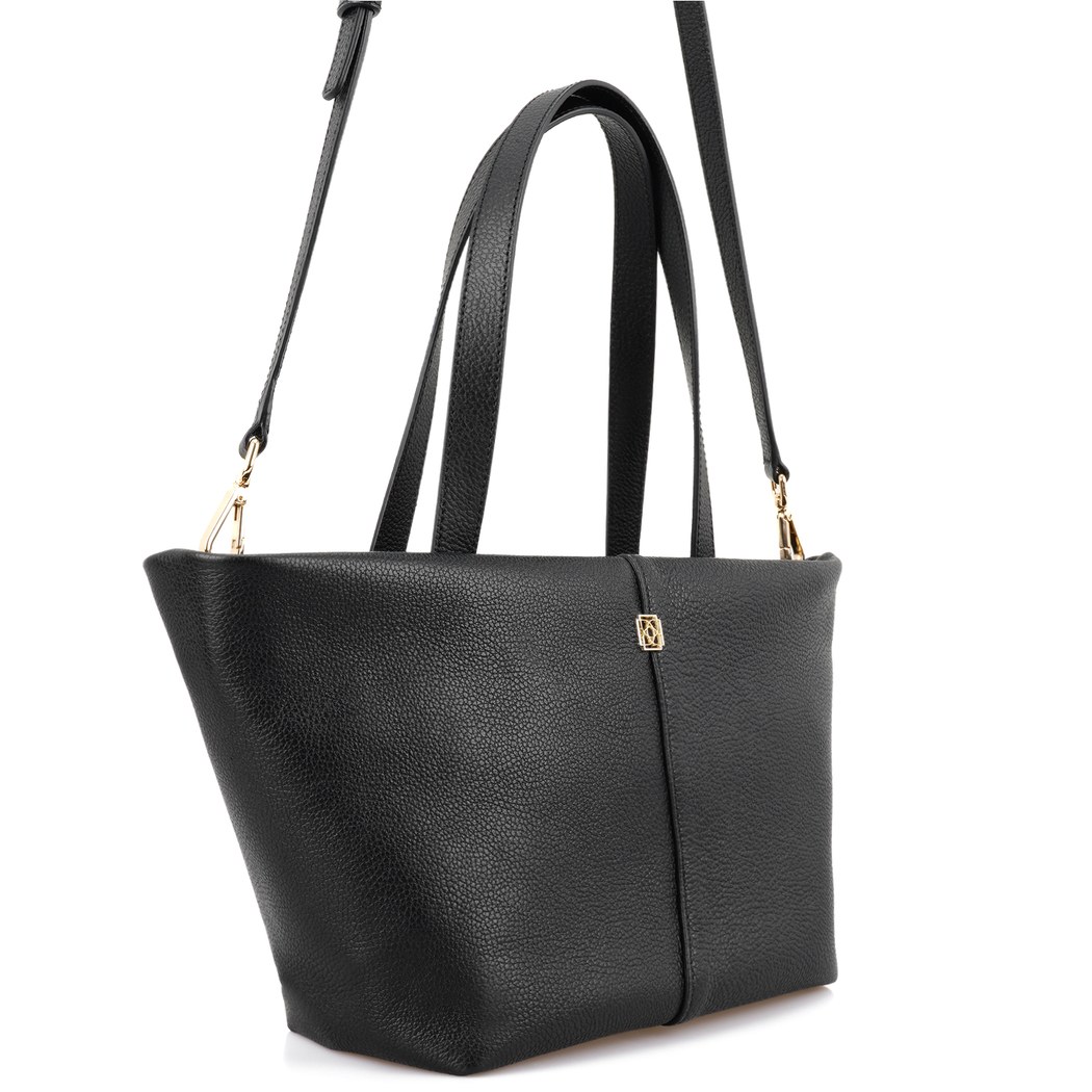 xxx Dahlie Siyah Kadın Deri Omuz Çantası