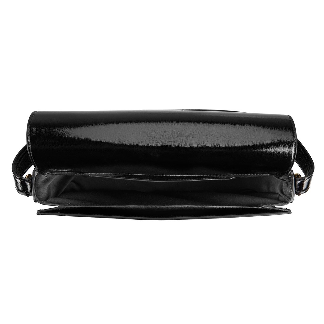 xxx Desa Logo Aksesuarlı Deri Omuz Çantası