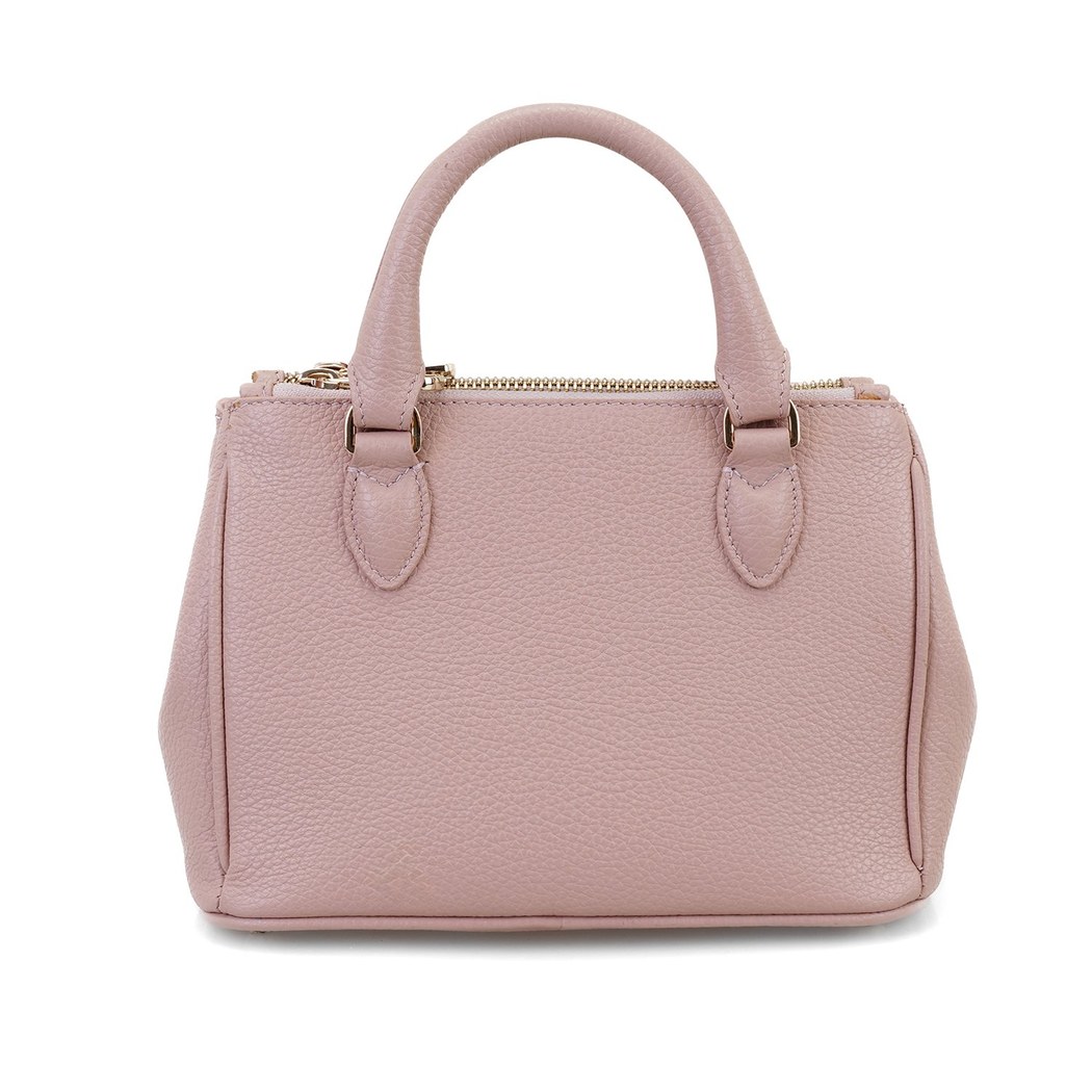 xxx Fleur Pudra Kadın Deri El Çantası