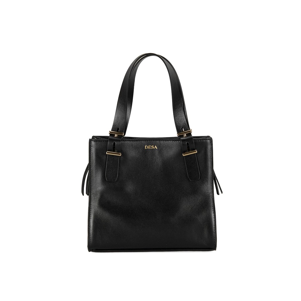 XXX(barkod değişikliği) Seven Small Siyah Kadın Deri Omuz Çantası