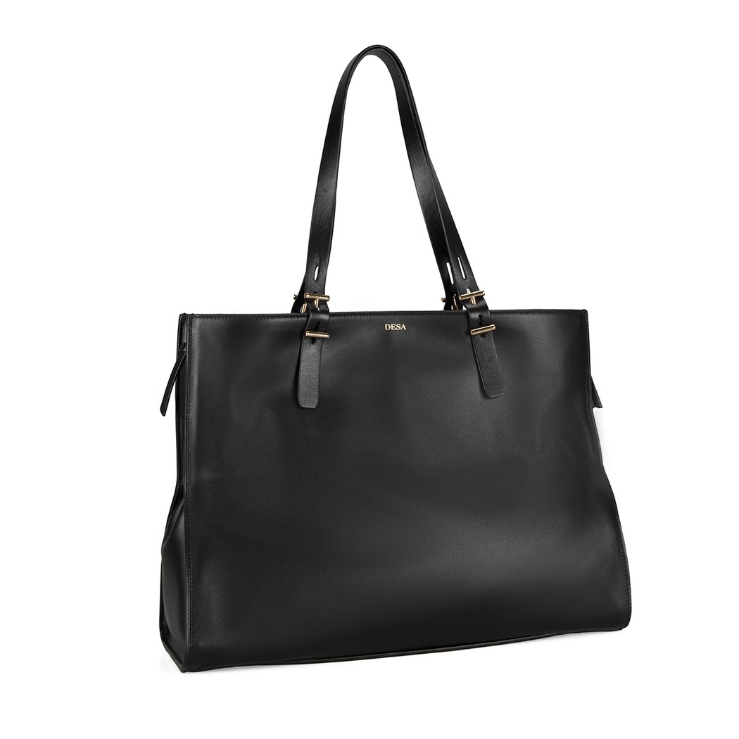 XXX(barkod değişikliği)Seven Big Siyah Kadın Deri Omuz Çantası