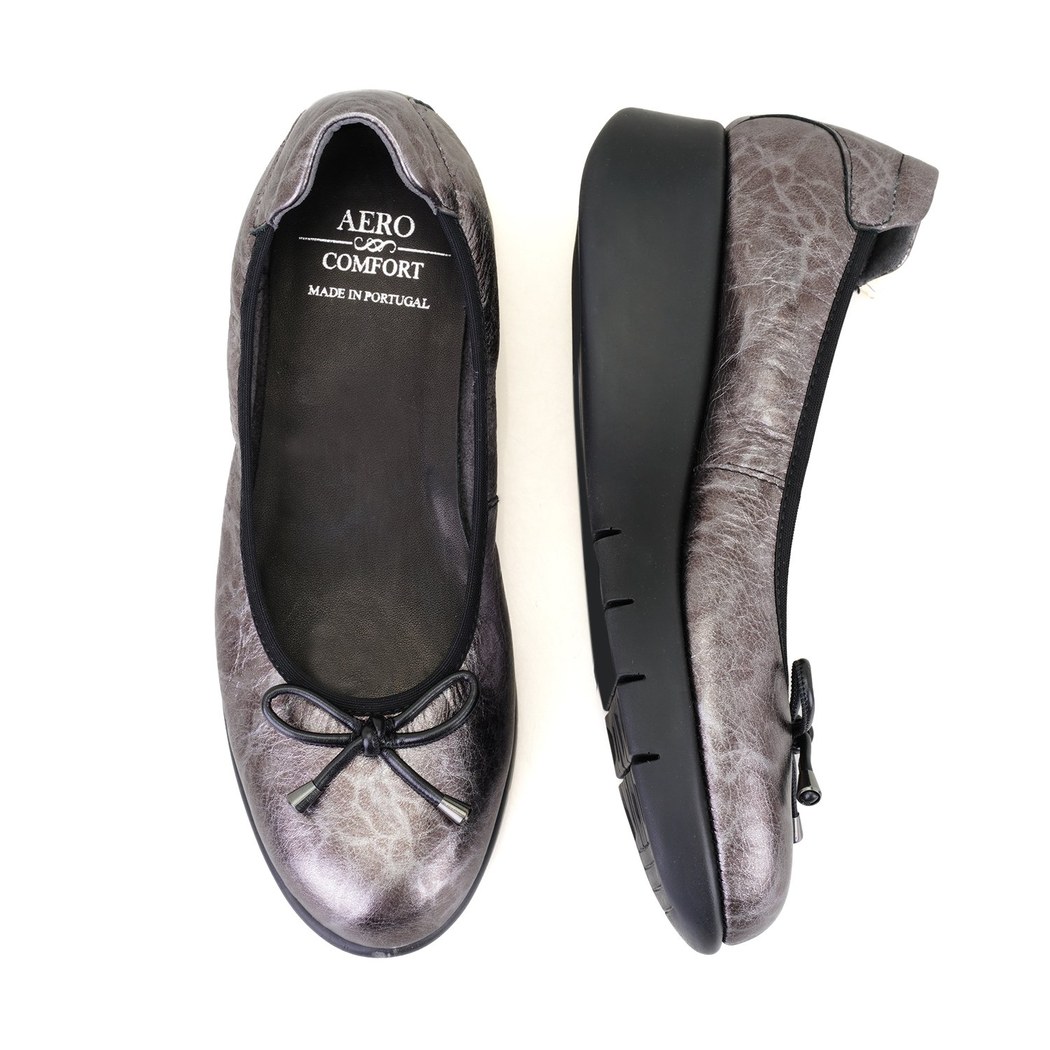 XXXBrunel Gri Kadın DesaComfort Deri Günlük Ayakkabı