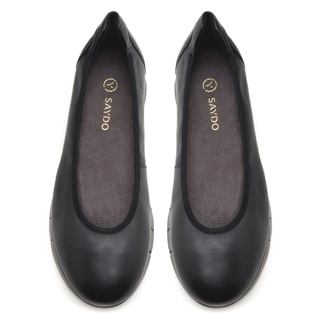 XXXCrescita Comfort Siyah Kadın Deri Günlük Ayakkabı