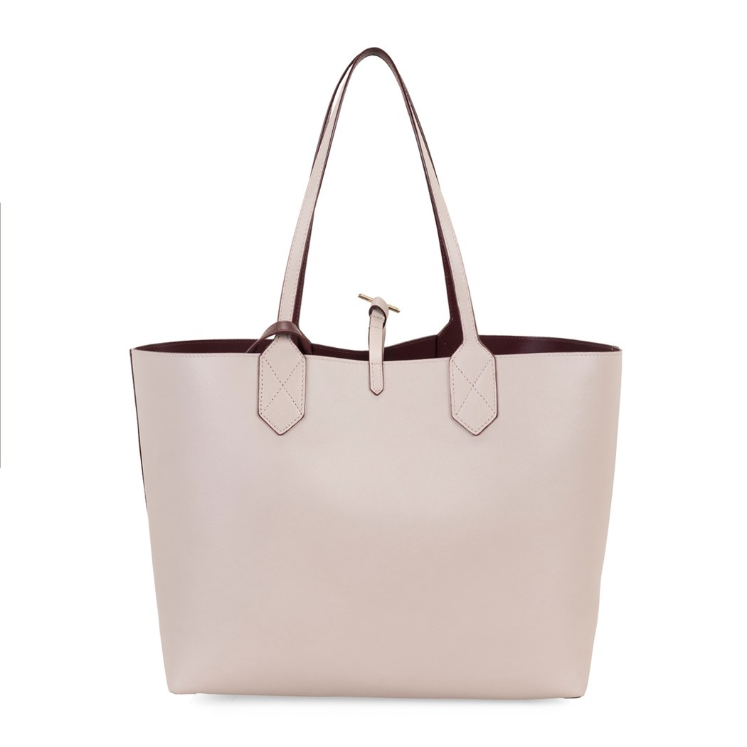 XXXEmely Bordo Kadın Çift Taraflı Deri Omuz Çantası