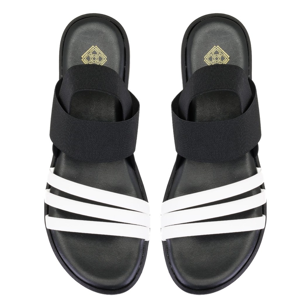 XXXGloaria Beyaz Kadın Comfort Tabanlı Sandalet