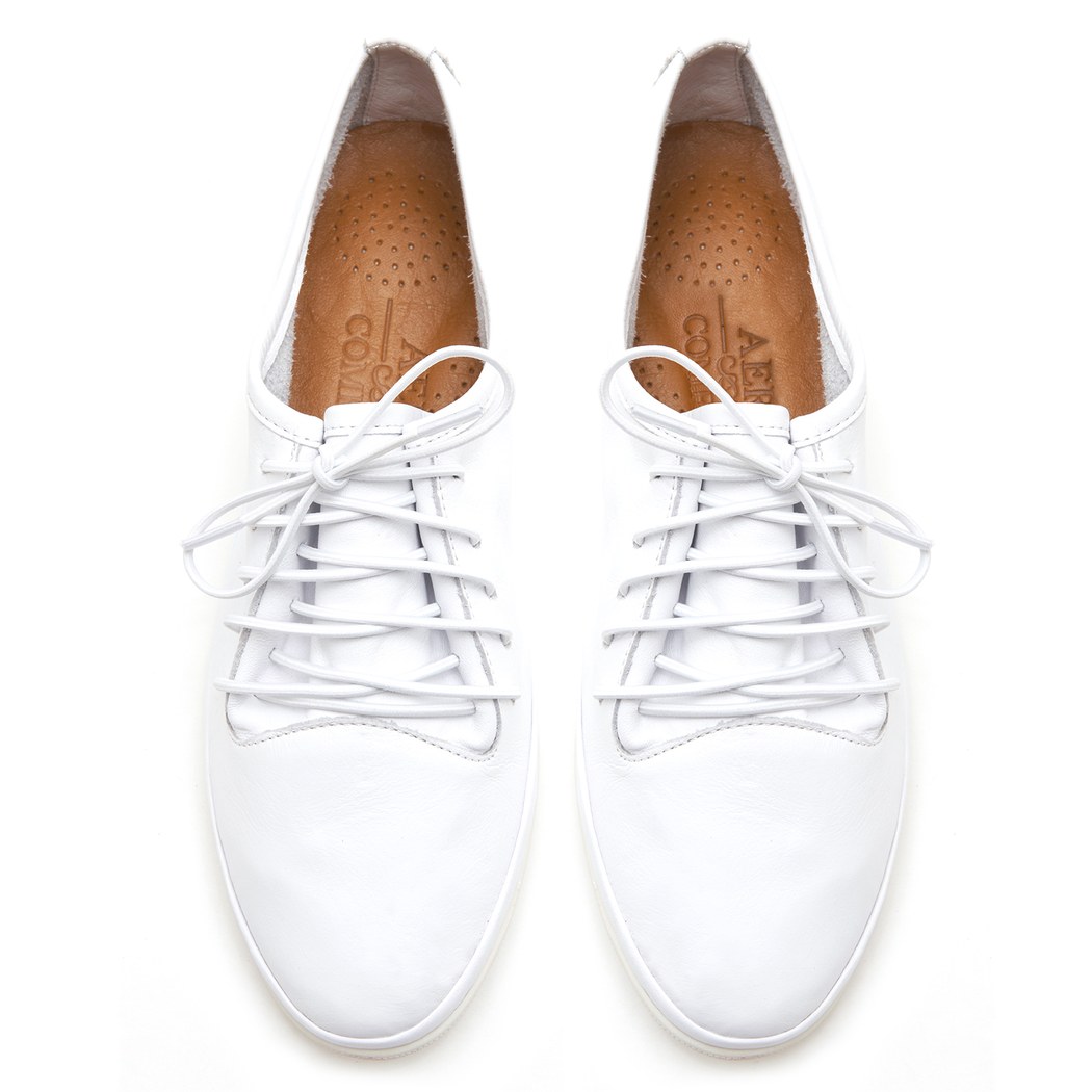 XXXKenyon DesaComfort Beyaz Kadın Deri Günlük Ayakkabı