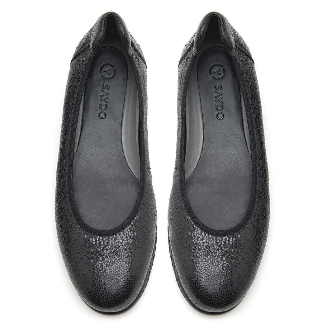 XXXMaid Comfort Metalik Siyah Kadın Deri Günlük Ayakkabı