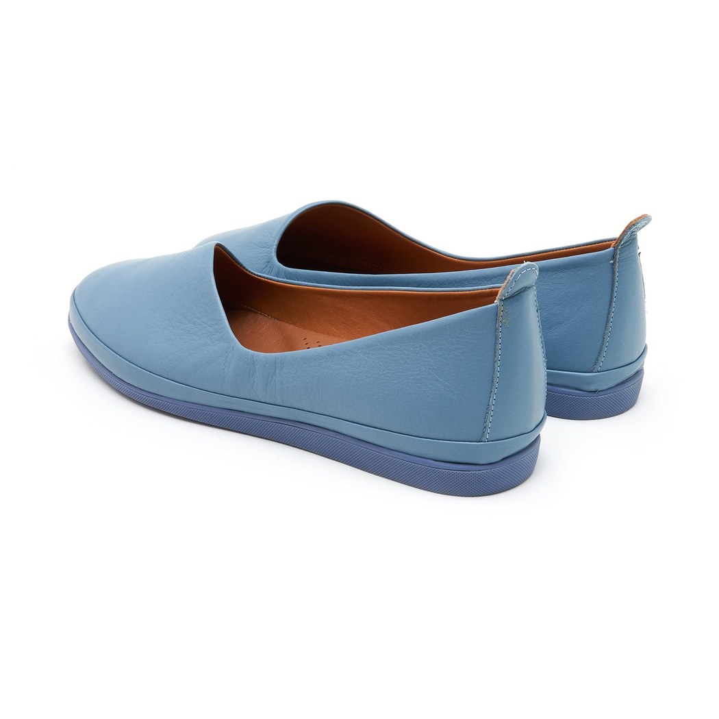 XXXRico DesaComfort Mavi Kadın Deri Babet