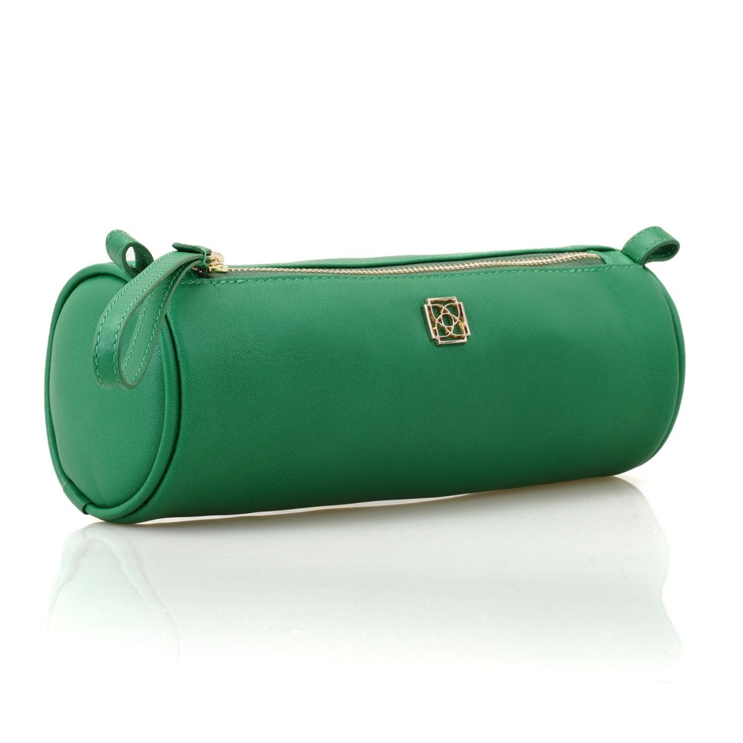 XXXYeşil Napa Kalemlik/Makyaj/Tıraş Çantası