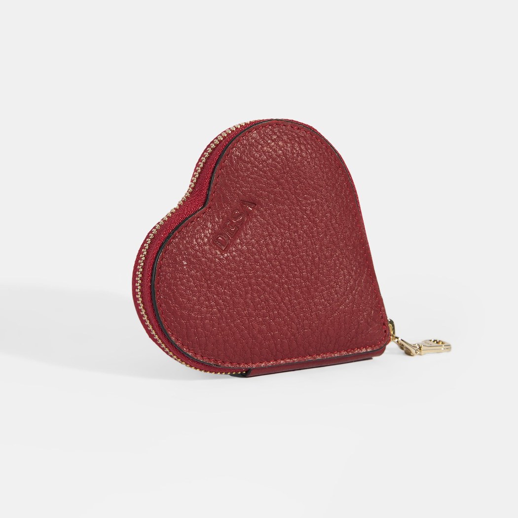 Yelena Kalpli Bordo Deri Cüzdan