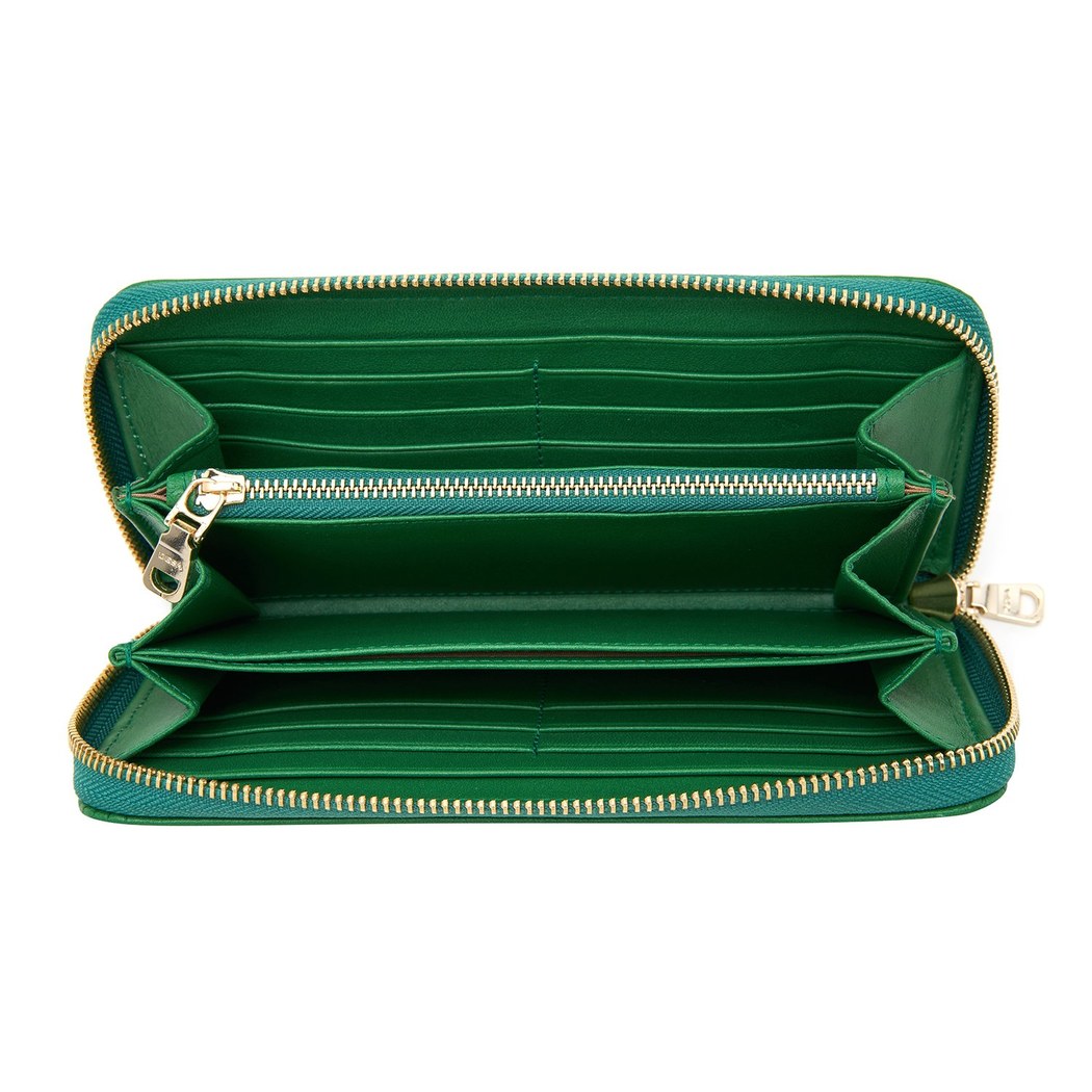 Yeşil Kadın Deri Cüzdan