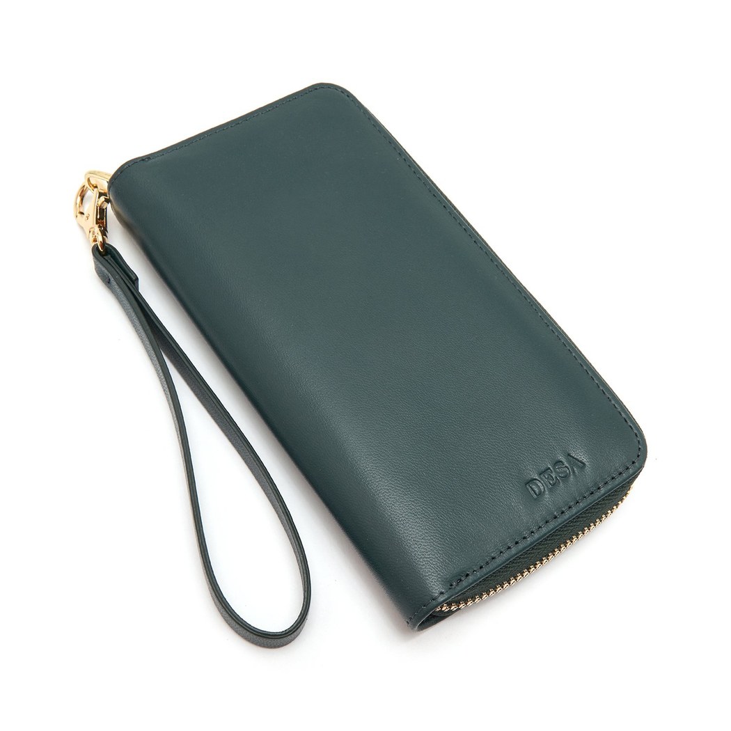 Yeşil Kadın Deri Cüzdan