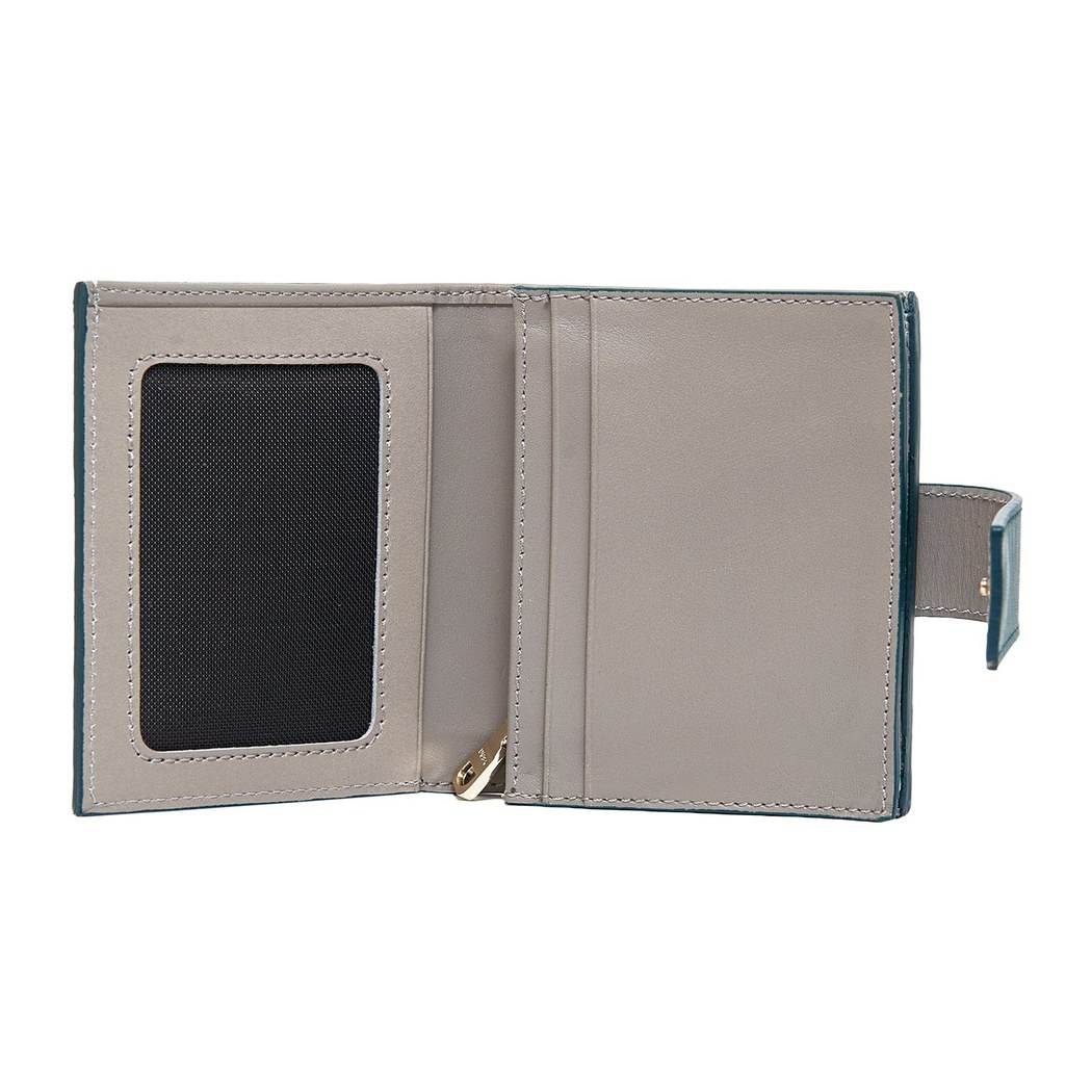 Yeşil Opulent Kadın Deri Cüzdan