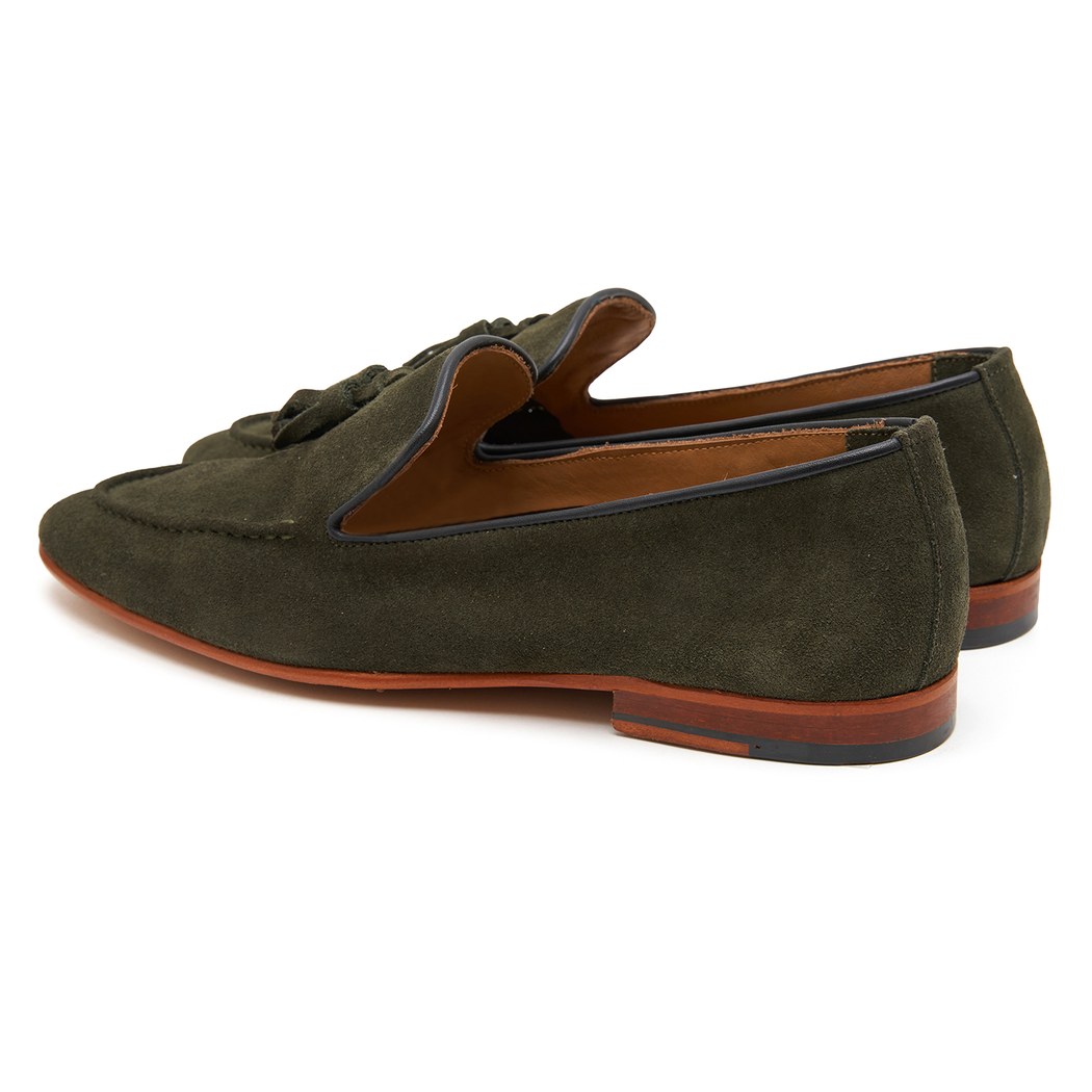 Yeşil Philip Erkek Süet Loafer
