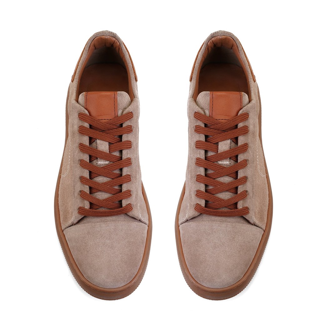 Zach Vizon Erkek Süet Deri Spor Ayakkabı