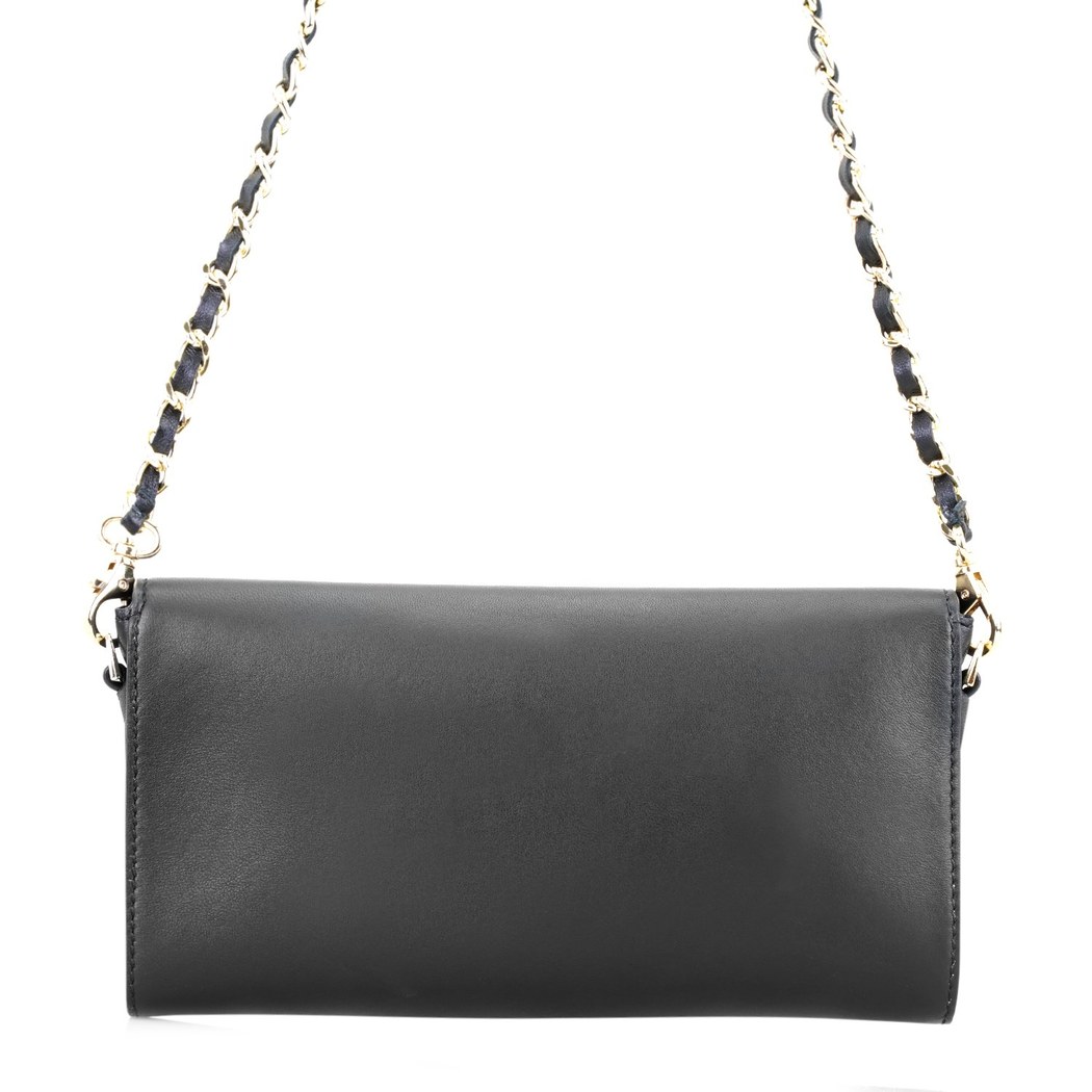 Zacy Siyah Kadın Deri Omuz Çantası