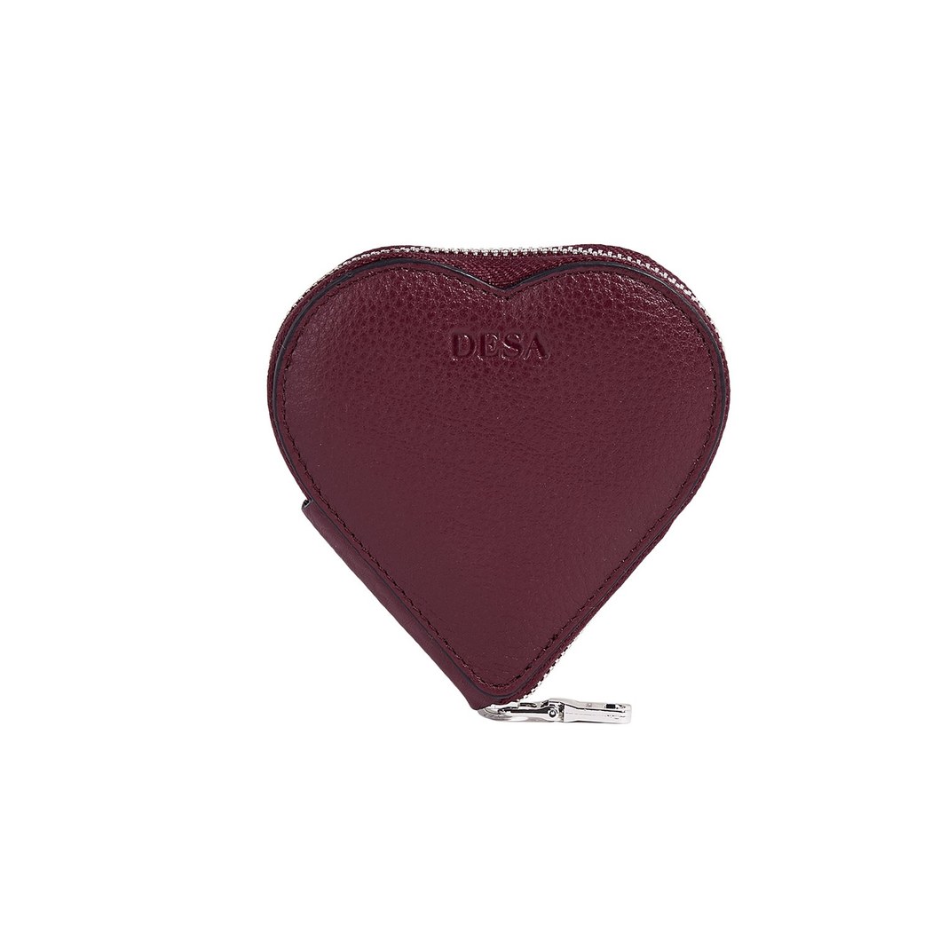 Zariah Kadın Deri Kalp Bozuk Para Cüzdanı