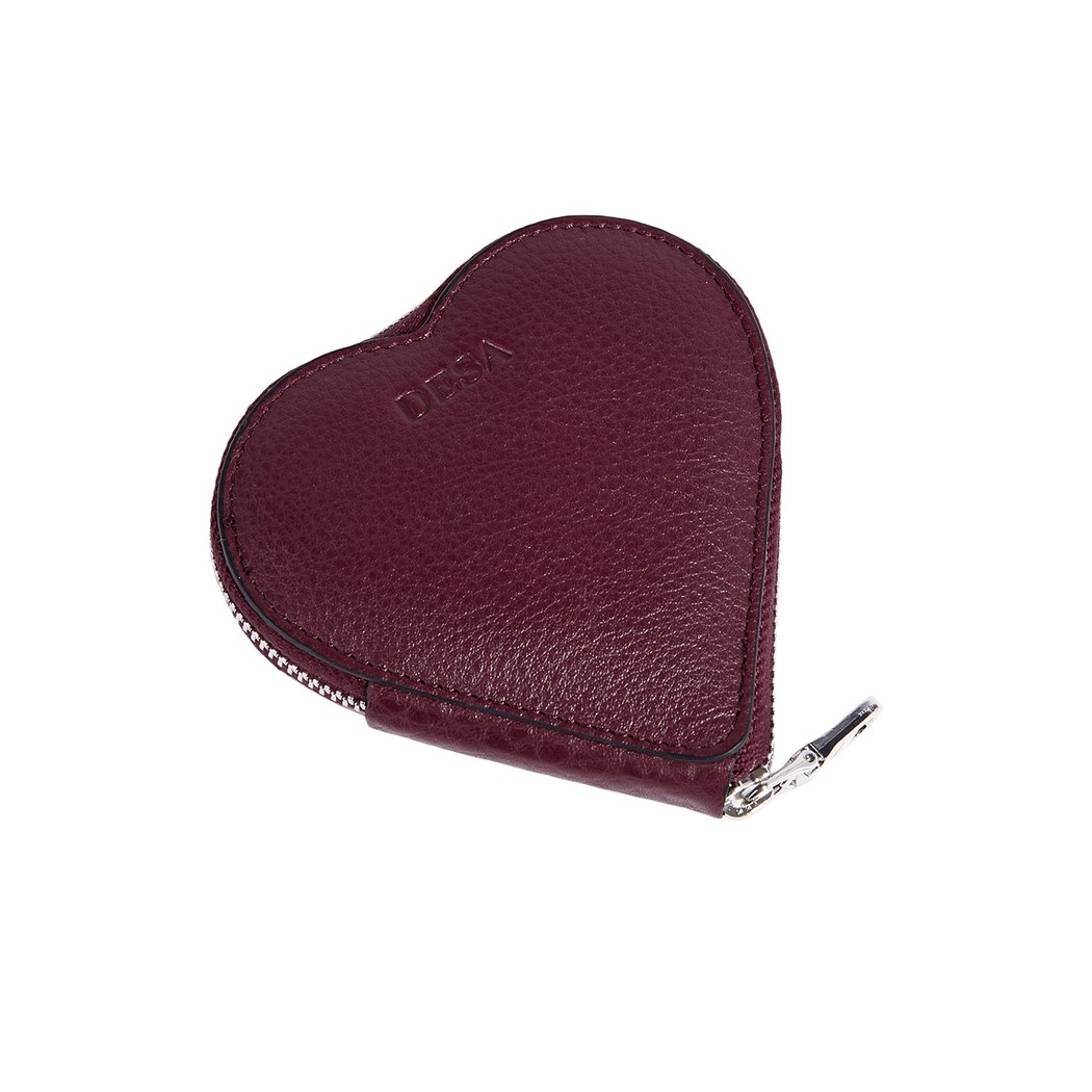Zariah Kadın Deri Kalp Bozuk Para Cüzdanı