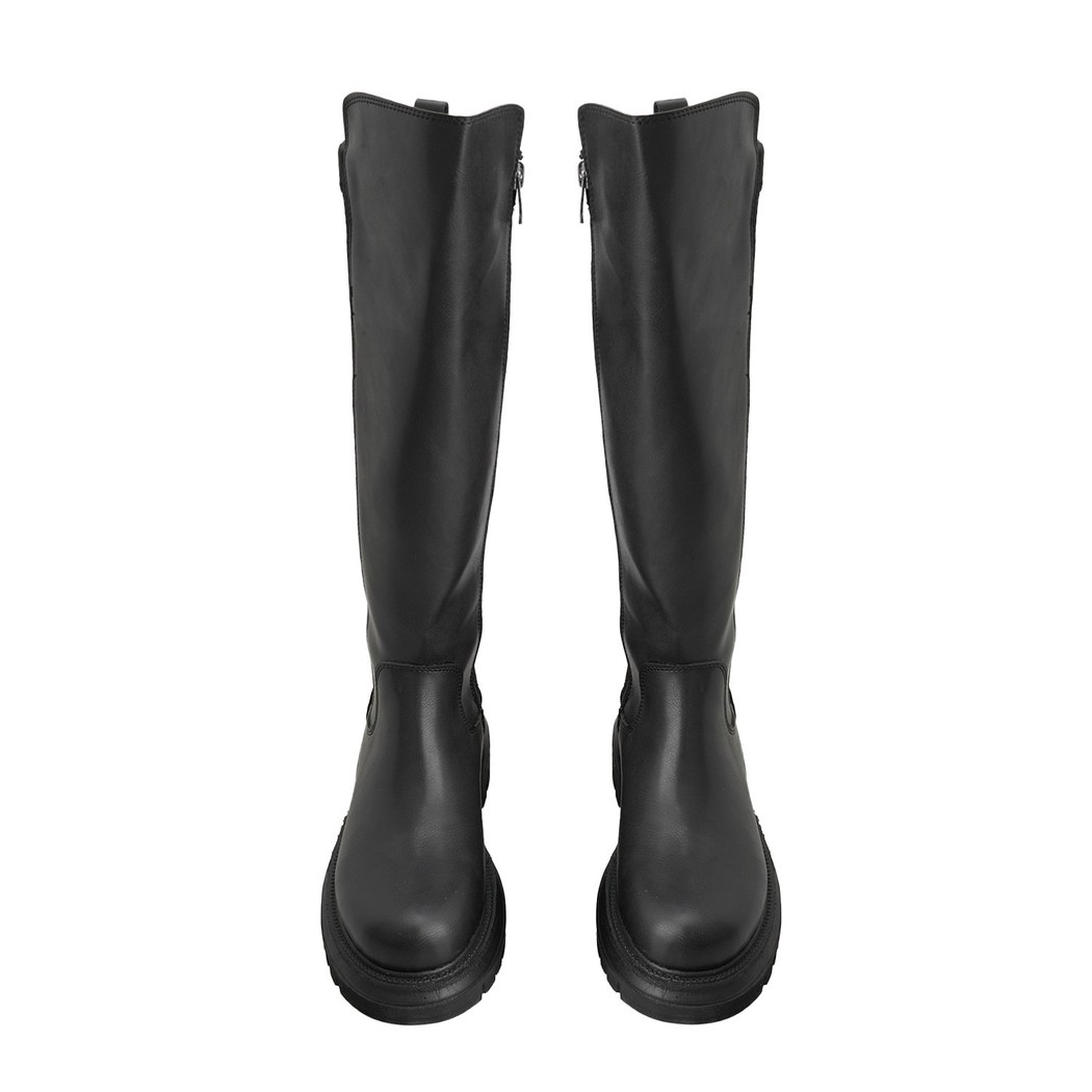 Zeljko Siyah Kadın Fermuarlı Çizme