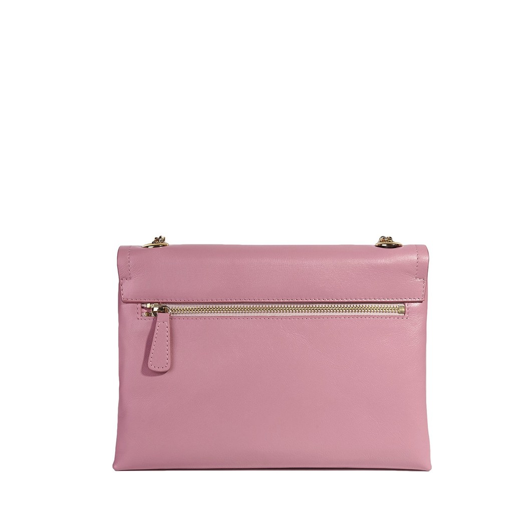 Zincir Askılı Kadın Deri Postacı Çantası