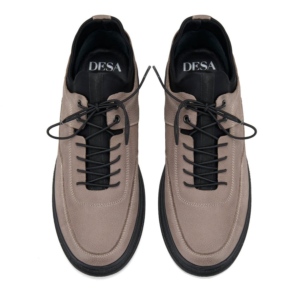 Abdiel Gri Erkek Nubuk Deri Günlük Ayakkabı