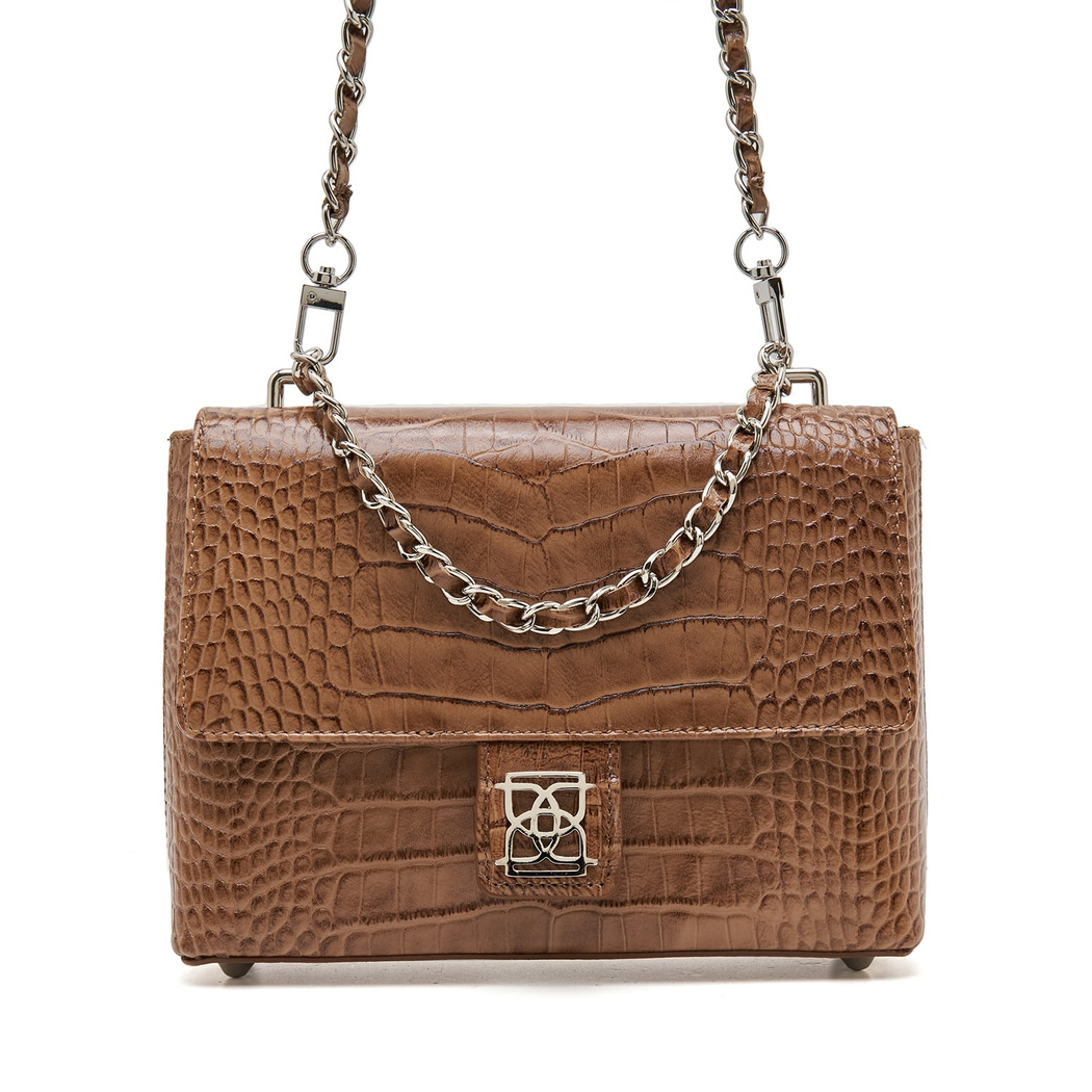 Abella Kadın Kroko Baskılı Deri Çanta