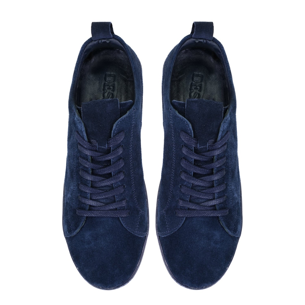 Abella Lacivert Erkek Spor Süet Deri Ayakkabı