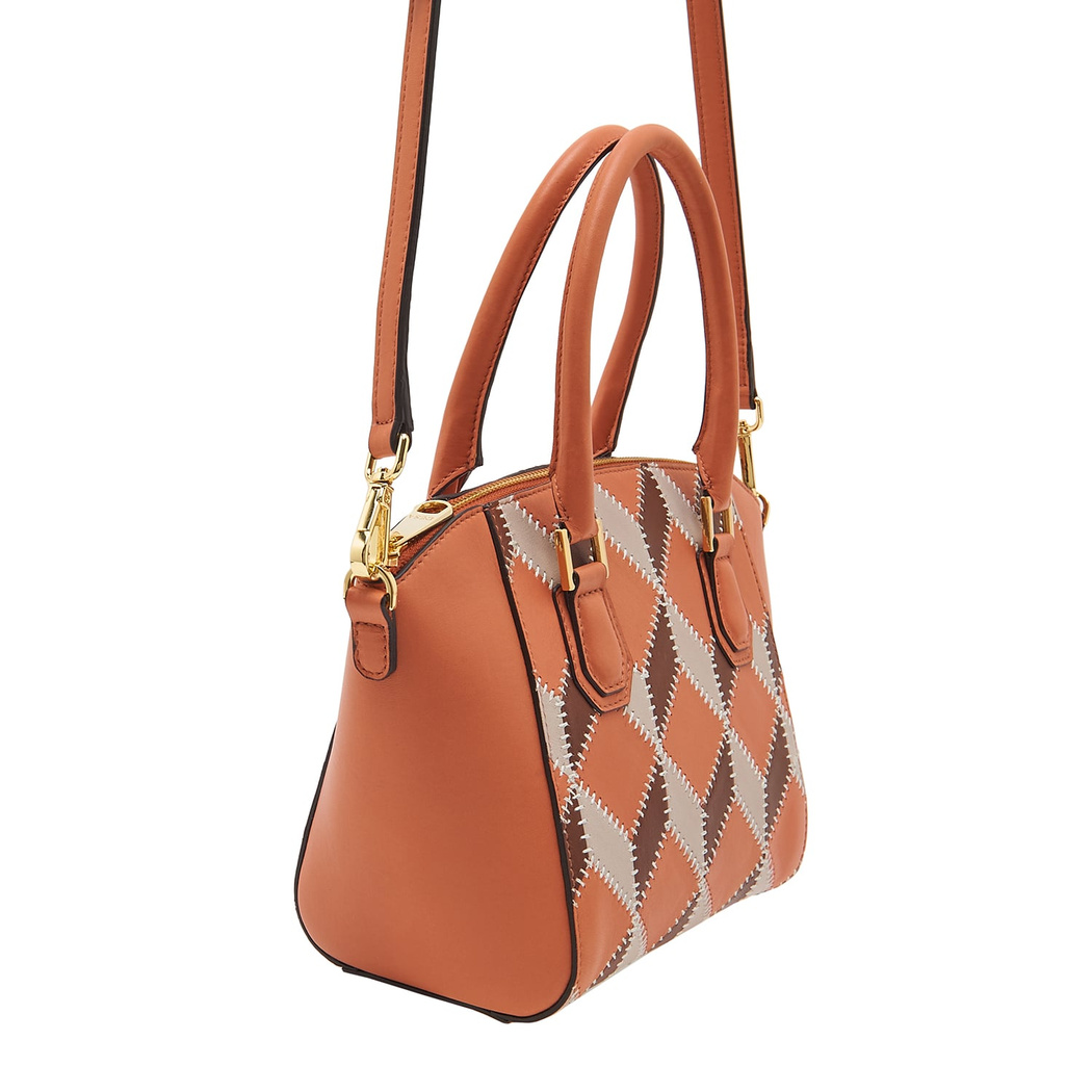 Abend Kadın Patchwork Deri Omuz Askılı Çanta