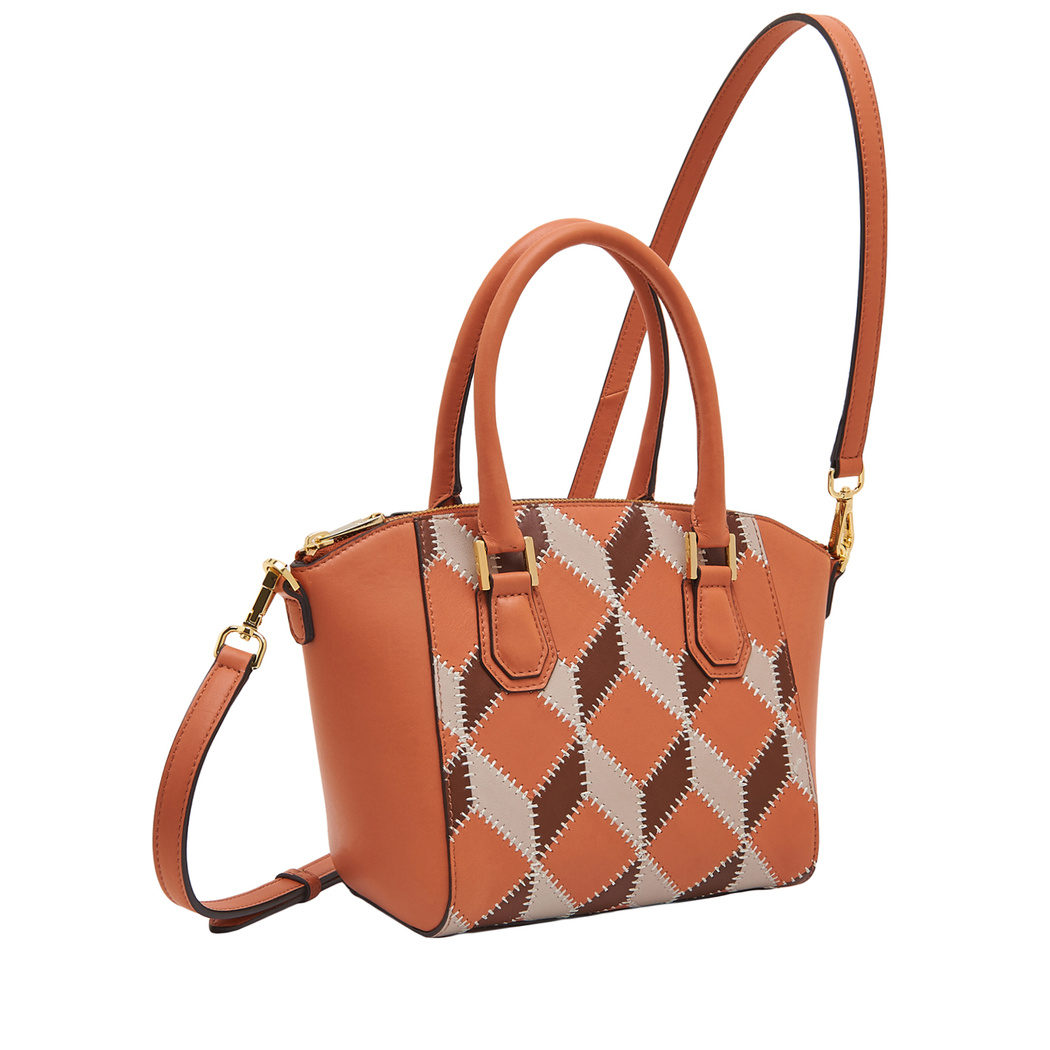 Abend Kadın Patchwork Deri Omuz Askılı Çanta