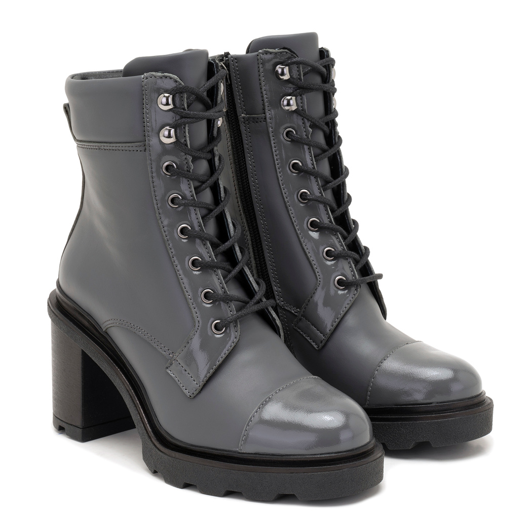 Abran Antrasit Kadın Deri Bot