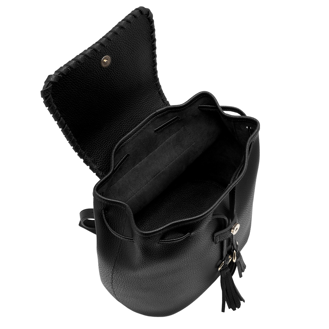 Abrial Siyah Kadın Sırt Çantası