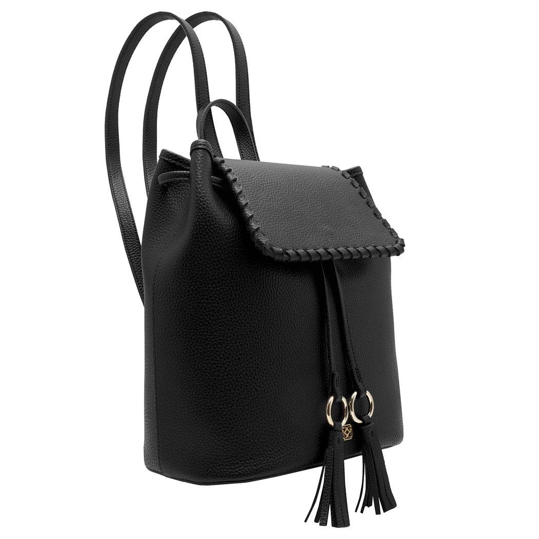 Abrial Siyah Kadın Sırt Çantası