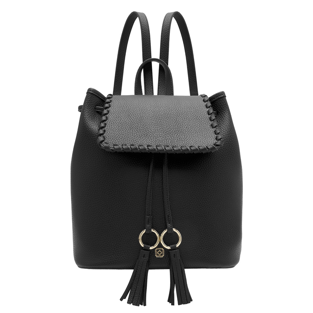 Abrial Siyah Kadın Sırt Çantası